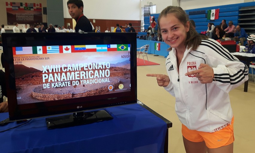 Krakowianka Klaudia Mleko triumfowała z reprezentacją w Peru