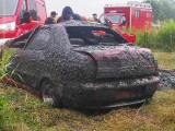 Z Odry, w miejscowości Obrowiec na Opolszczyźnie, wyłowiono zatopiony 17 lat temu samochód. Czy w aucie były szczątki zaginionego kierowcy?
