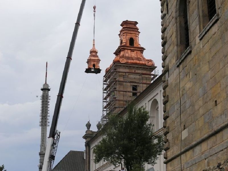 Hełm na Świętym Krzyżu już w całości! (WIDEO, zdjęcia)