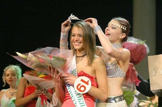 Paulina Nedza z Rzeszowa - Miss Euroregionu Karpaty 2005
