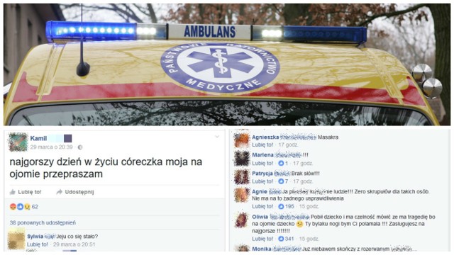 Matka dwuletniej Hani i partner kobiety niedługo po tym, jak dziewczynka trafiła do szpitala, udostępnili w internecie post. Rozgorzała pod nim burzliwa dyskusja.