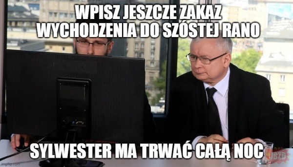 Sylwester 2020 bez godziny policyjnej: memy to jedyne, co...