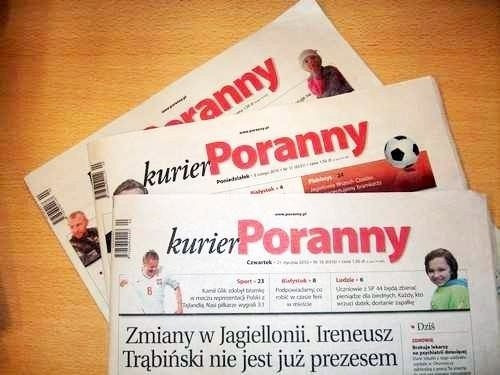 Kurier Poranny wydrukuje oryginalną walentynkę