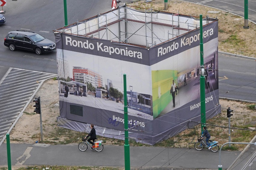 Poznań: Drogowcy będą analizować ruch na rondzie Kaponiera