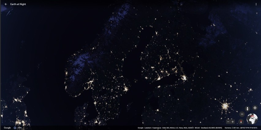 Nocne zdjęcia Ziemi. Zobacz niesamowite ujęcia z kosmosu