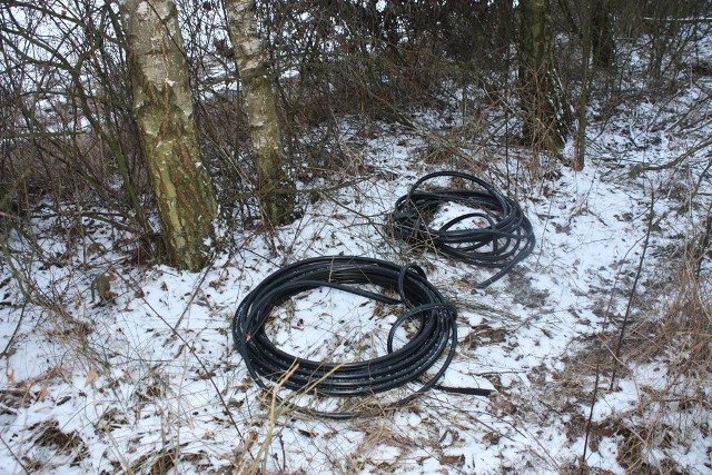 Matka i syn z powiatu zawierciańskiego podejrzewani są o próbę kradzieży przewodów telekomunikacyjnych.