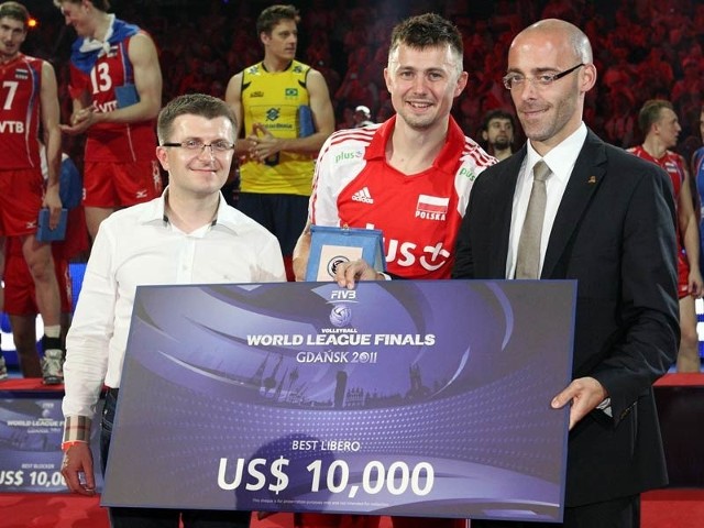 Krzysztof Ignaczak był jedną z gwiazd finału Ligi Światowej 2011. 