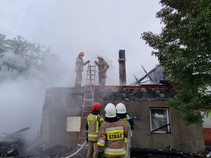 Do groźnego pożaru doszło nocą 28 maja w Woli Batorskiej...