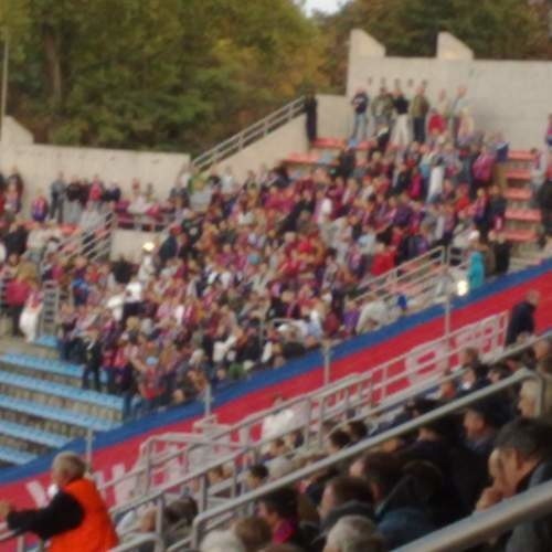 Na razie kibice na stadionie Odry mają powody do radości.