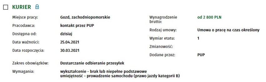 Sprawdź najnowsze oferty pracy w Koszalinie i regionie.