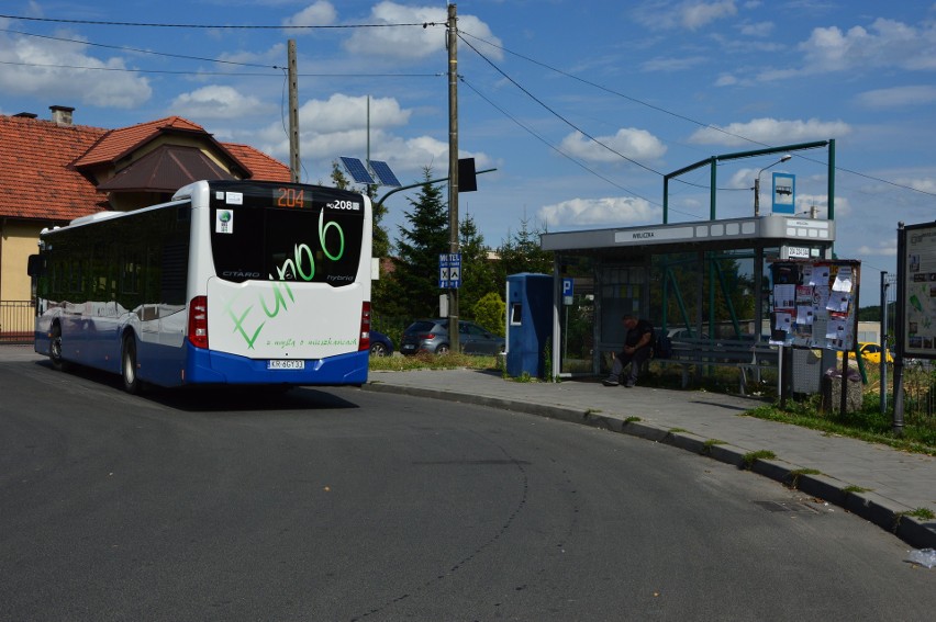 Pętla autobusowa przy ul. Piłsudskiego w Wieliczce jest...