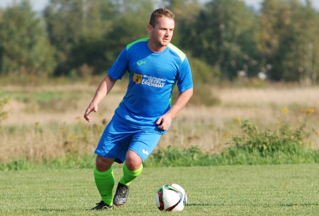 Cezary Zarzycki strzelił dwa gole dla MSS-Klonówki w meczu z LZS.