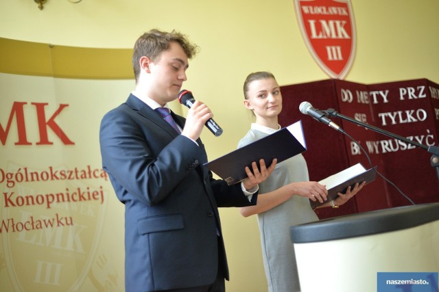 Wideo: Zakończenie roku szkolnego 2017/18 maturzystów w LMK we Włocławku 