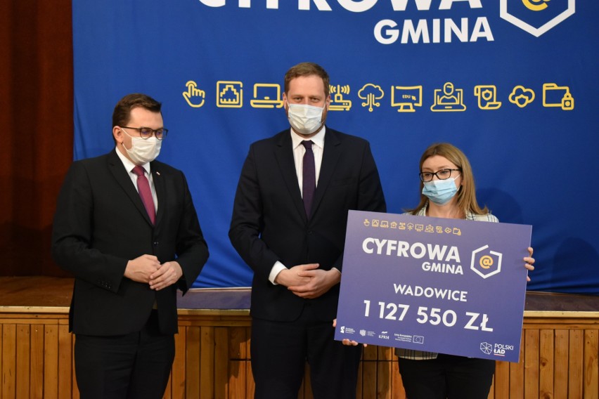 Konferencja dotycząca programu Cyfrowa Gmina w Olkuszu