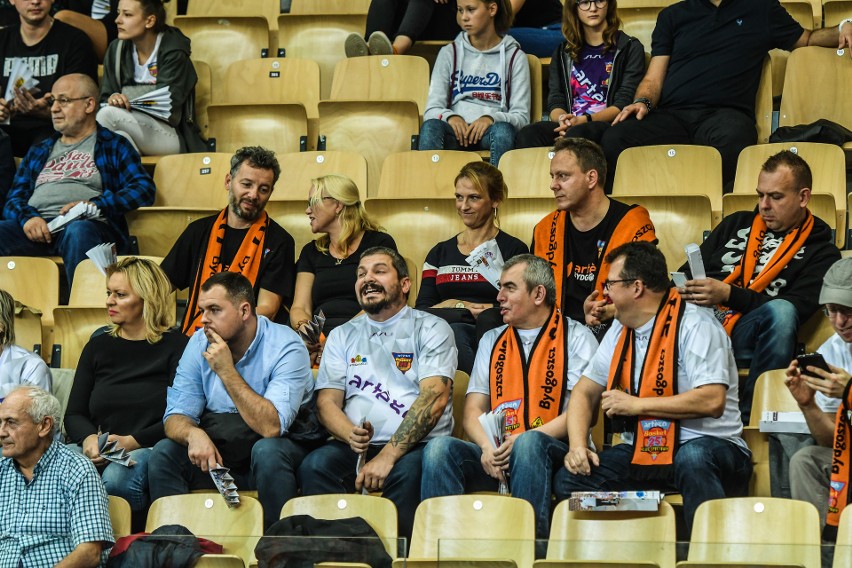 W 4. kolejce Basket Ligi Kobiet sympatycy Artego Bydgoszcz...