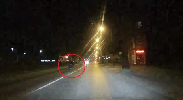 Pijany rowerzysta zatrzymany w Zabrzu - jechał całą szerokością drogi