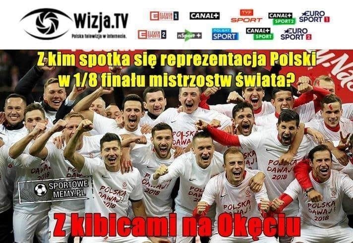 MEMY po meczu Polska - Kolumbia