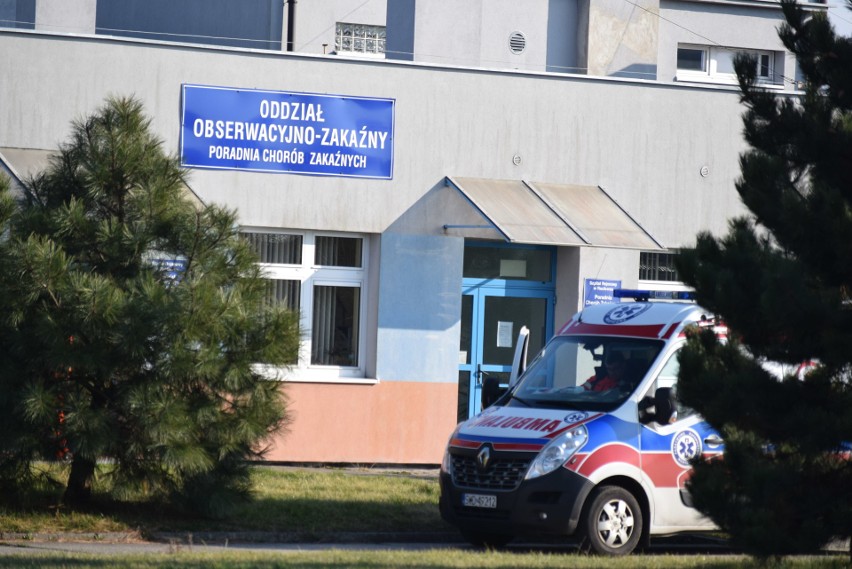 Szpital zakaźny w Raciborzu opiekuje się obecnie 25...