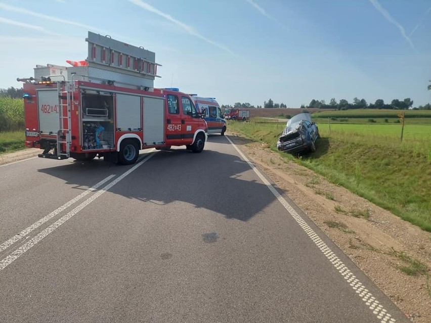 Krugło. Wypadek między Dąbrową Białostocką a Sokółką. Dwie...