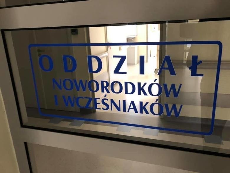 Oddział Noworodków i Wcześniaków wadowickiego szpitala....