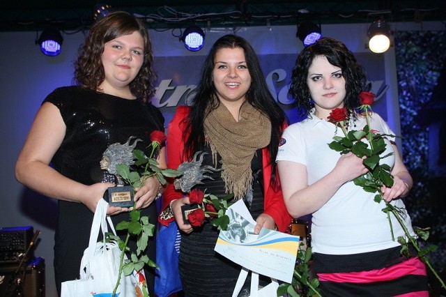 Laureatki Letniego Festiwalu Piosenki (od lewej): Patrycja Michalska, Julia Darowska i Inga Gozdur.