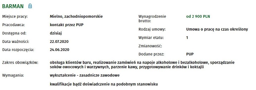 Oferty pracy w Koszalinie i okolicach
