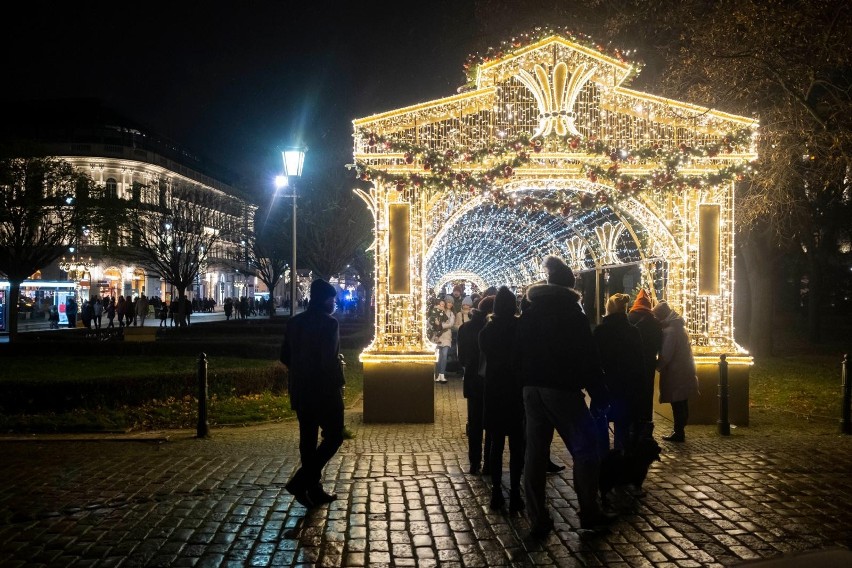 Do 15 lutego na Trakcie Królewskim można oglądać świąteczną...