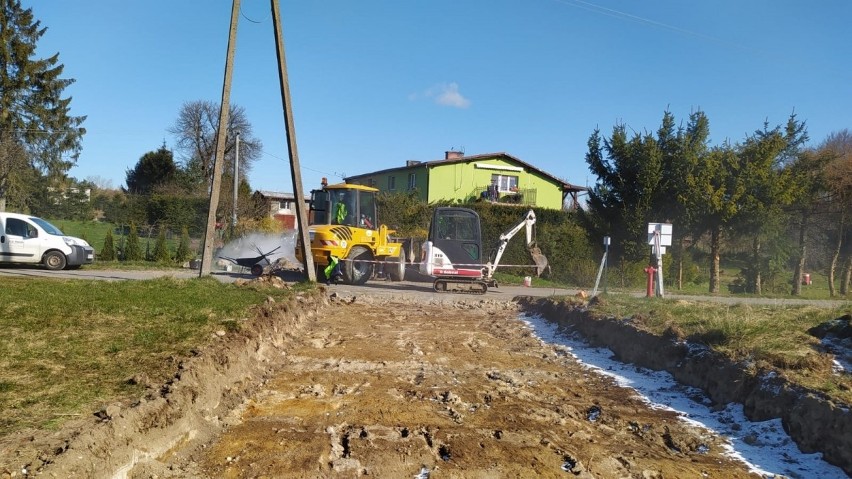 Ruszyła przebudowa ulicy Kasztanowej w Kramarzynach
