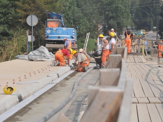 Remont mostu na Wisłoku zakończy się za 3 tygodnie