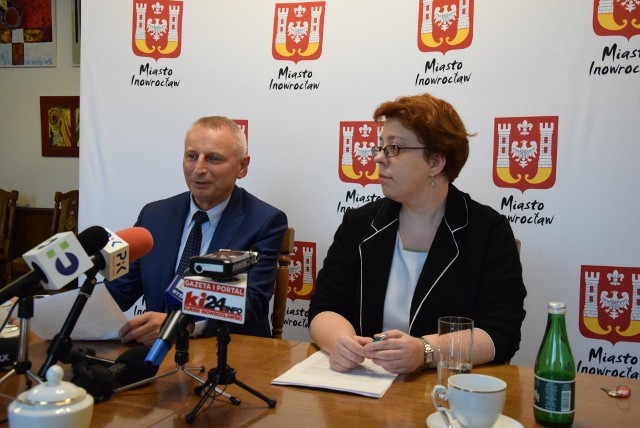 Prezydent Ryszard Brejza i Beata Zarzycka