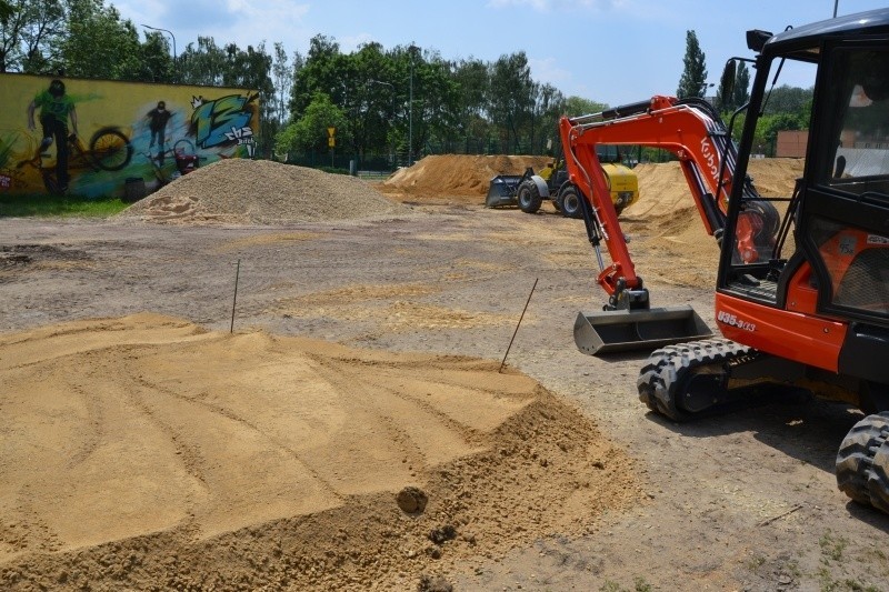 Na "Skałce" powstaje tor do dirt jumpingu