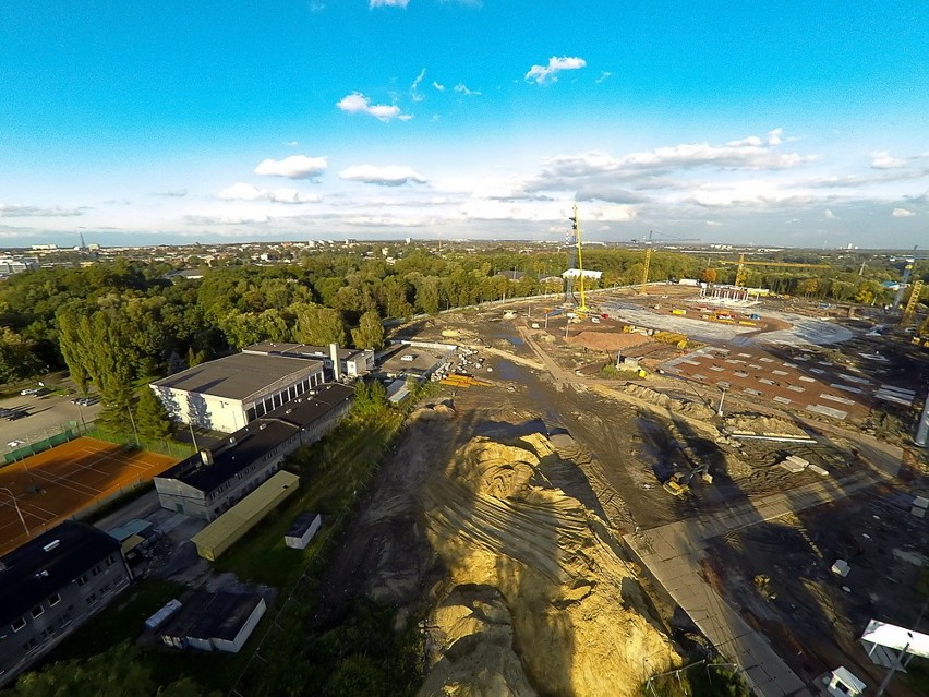Budowa hali Podium w Gliwicach