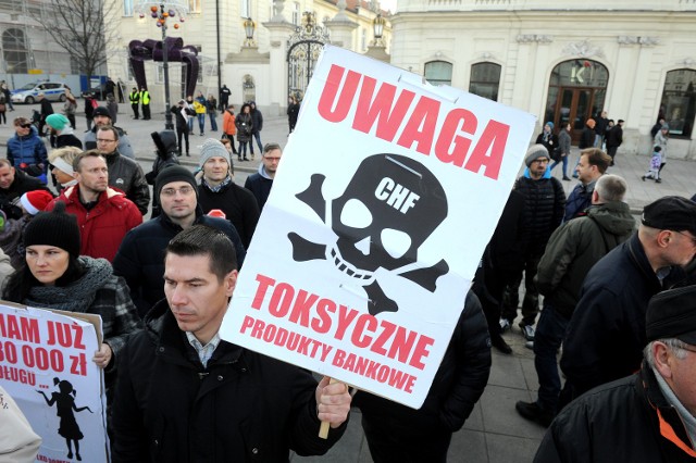 Polacy przeciwko praktykom bankowym protestują od dłuższego czasu. Od niedawna ruch się sformalizował