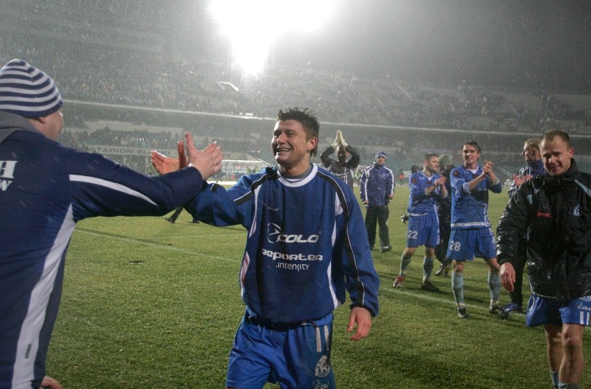 02.03.2008. Wielkie Derby Śląska na Stadionie Śląskim: Ruch...