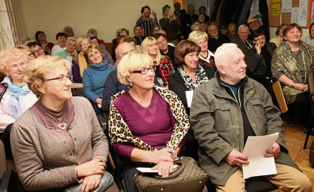 W spotkaniu uczestniczyło wielu zaangażowanych seniorów