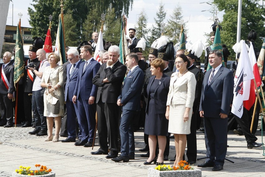 Prezydent Andrzej Duda w Jastrzębiu na uroczystościach...