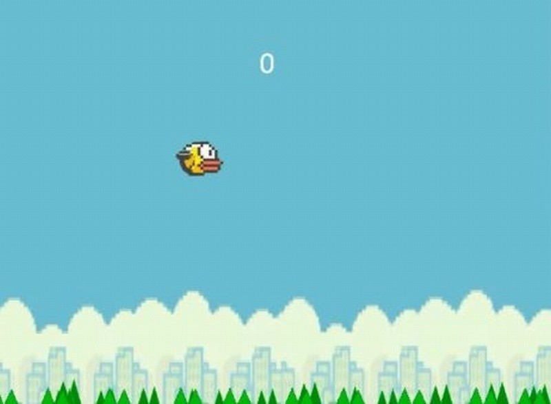 Gra Flappy Bird -  ZASADY GRY Flappy Bird, rekordy Flappy Bird. Rekord w Flappy Bird