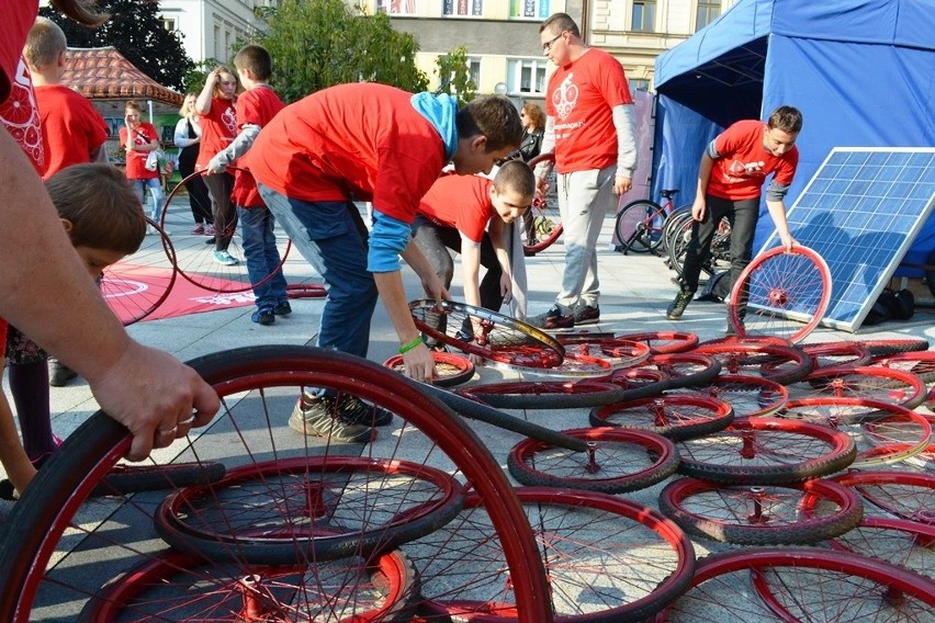 Akcja Rower Pomaga w Bielsku-Białej