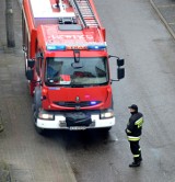 Interwencja strażaków w Sławnie. W mieszkaniu włączył się czujnik czadu