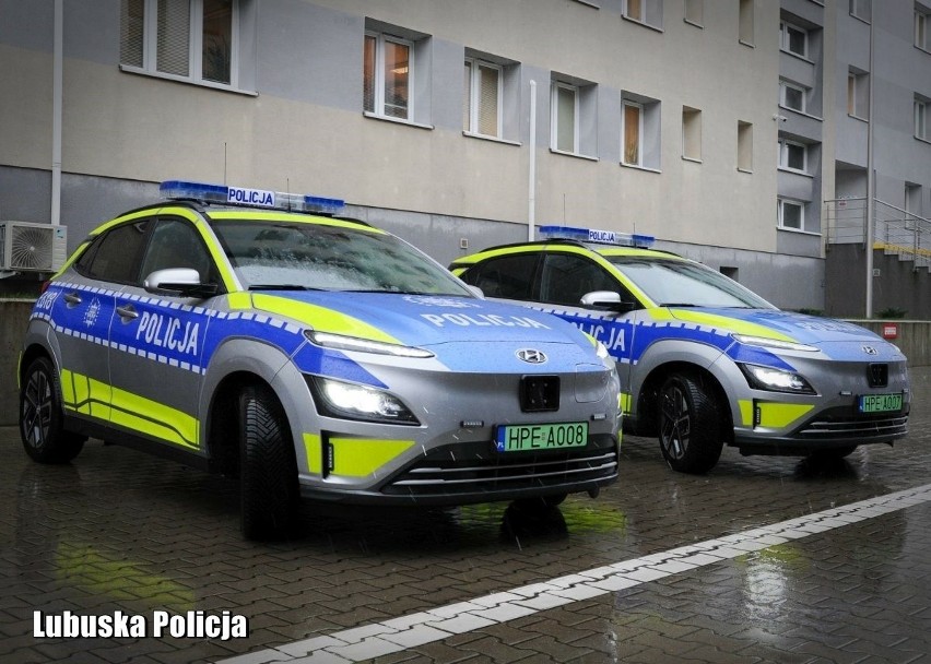 Lubuska Policja ma dwa nowe elektryczne radiowozy.