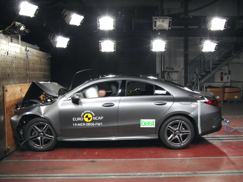 Mercedes CLA. Fot. Euro NCAP