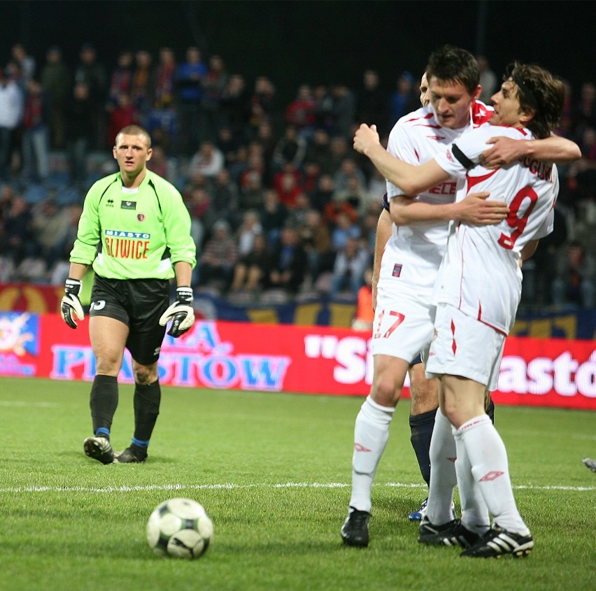 Piast Gliwice - Wisła Kraków (27 kwietnia 2010 r.)