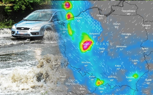 Radar opadów ONLINE [19 lipca 2018]. Ostrzeżenia IMGW: Gdzie pada deszcz?  Sprawdź: MAPA opadów LIVE [małopolskie, śląskie, świętokrzyskie] | Express  Bydgoski