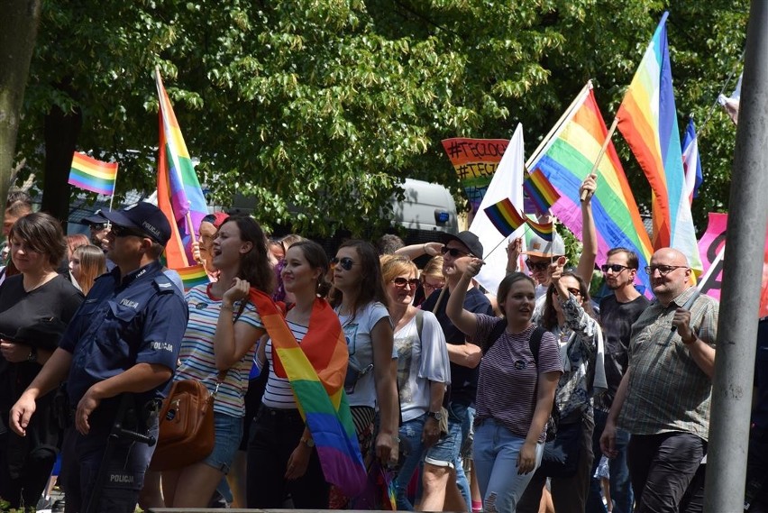 I Marsz Równości w Częstochowie. Były próby jego...