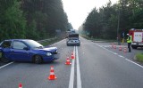 Wypadek w Tarnowskich Górach: Zderzyły się dwa samochody osobowe. Są ranni