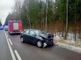 Wypadek z udziałem trzech aut na DK 19 na wyjeździe z Czarnej Białostockiej w stronę Białegostoku. Cztery osoby ranne