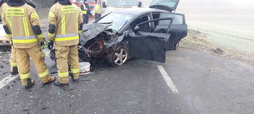 Interweniowała straż pożarna, pogotowie ratunkowe i policja....