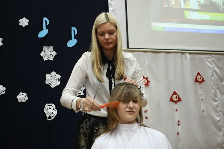 Pokaz fryzjerstwa artystycznego w Słupsku