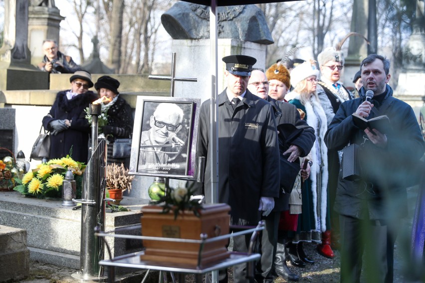 Ostatnie pożegnanie Jerzego Bożyka na cmentarzu Rakowickim [ZDJĘCIA]