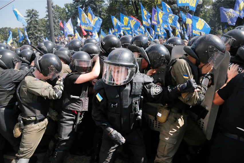 Zamieszki na Ukrainie